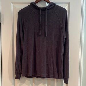 Eddie Bauer Purple knit Hoodie